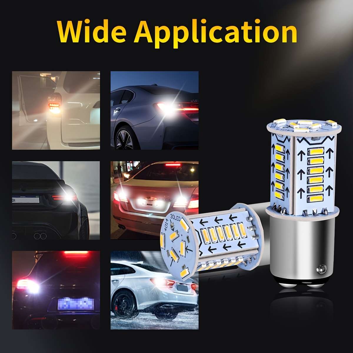 Car Lights Color Red Quantity 4Pcs