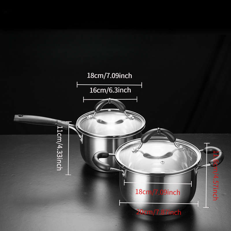 Elite Stainless Steel Soup Pot Thickened For Catering