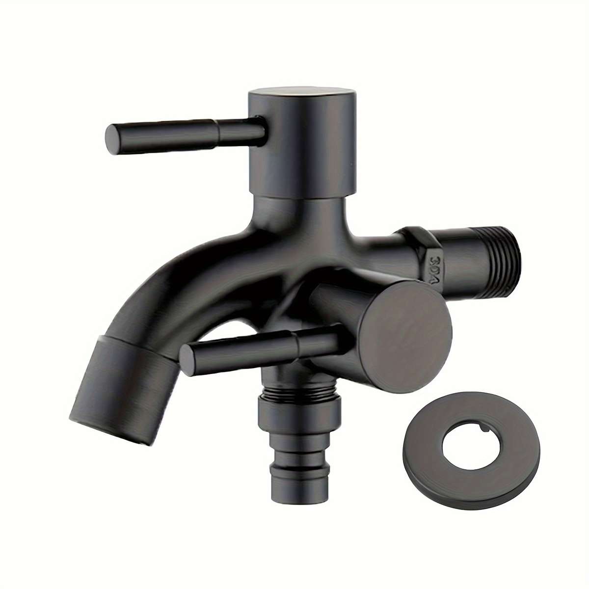 Heavy-Duty Outdoor Faucets Silvery