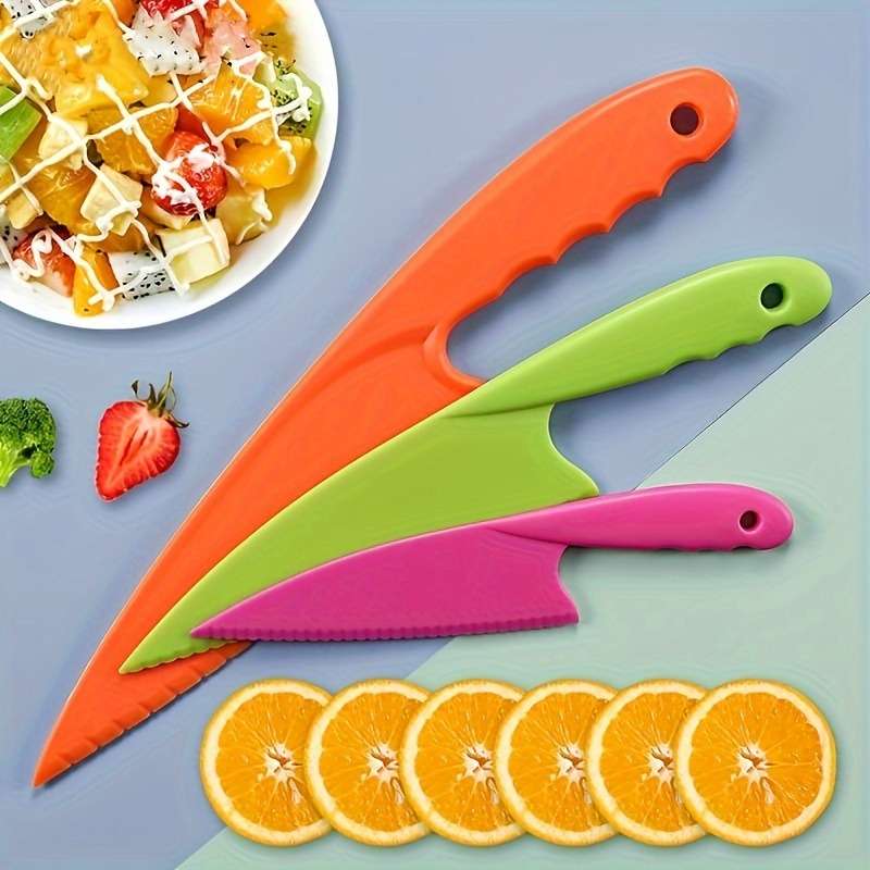 Fruit And Vegetable Knife Items 3Pcs  Large  Medium  Small