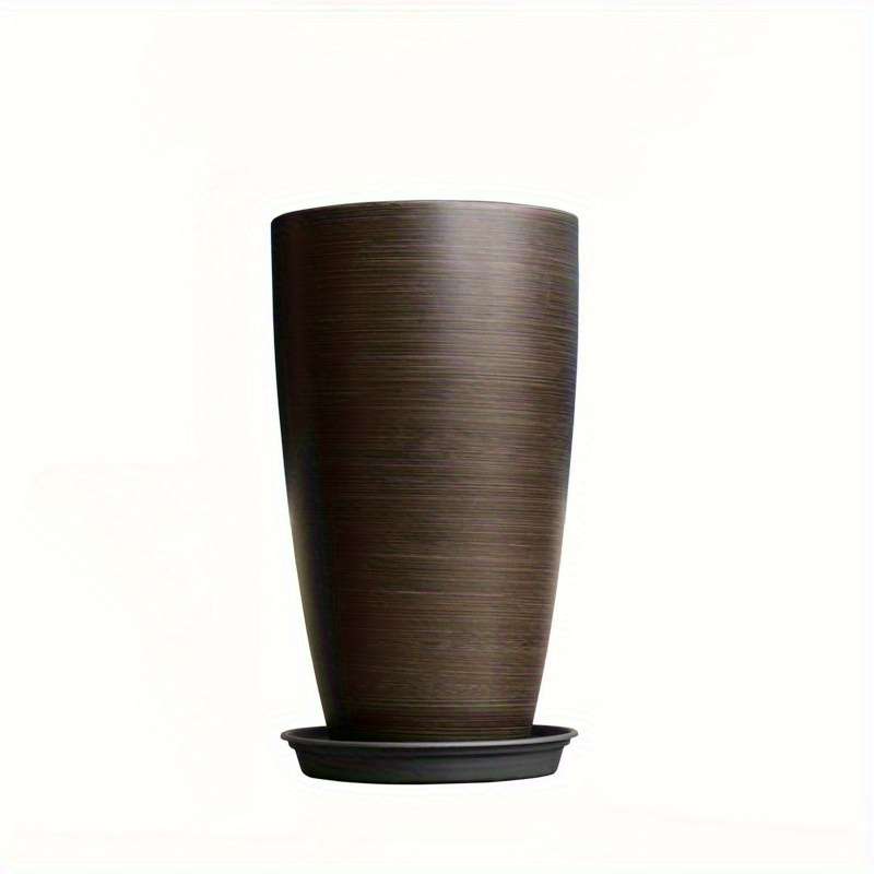 Flowerpot Items Dark Coffee Color   2Pcs