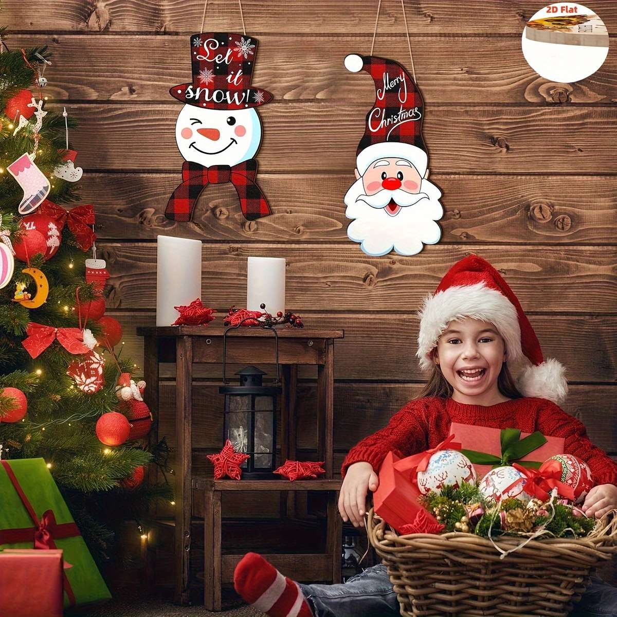 Christmas Decorations Quantity 2Pcs