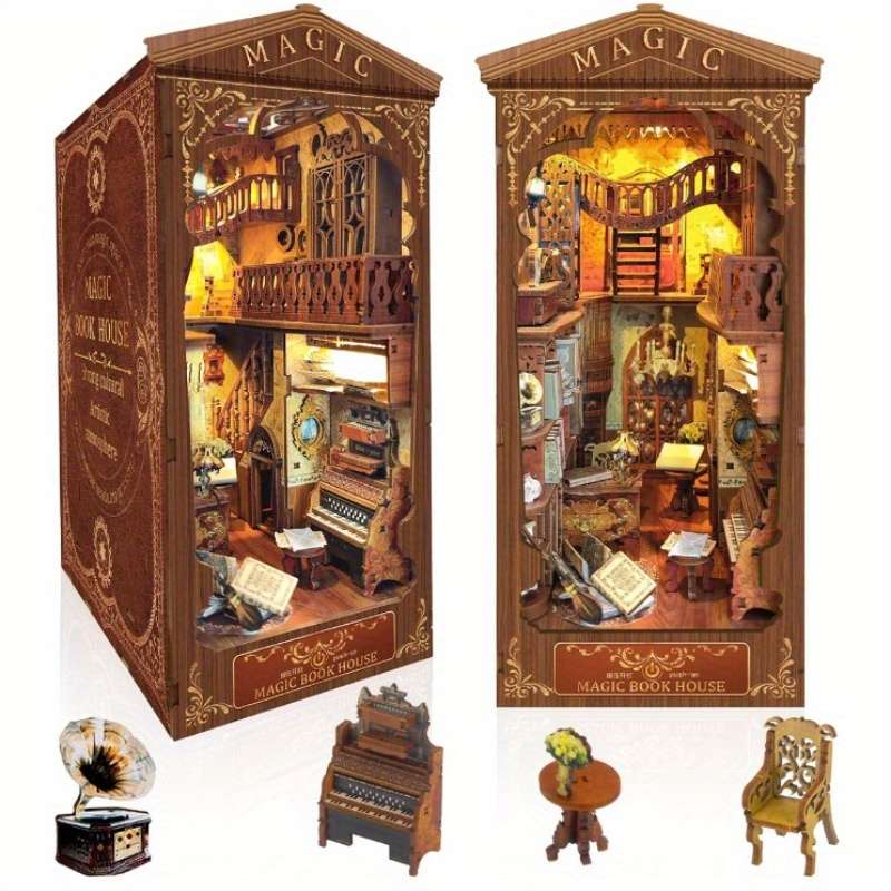 3D Model Desktop Ornament Color Magic Bookstore