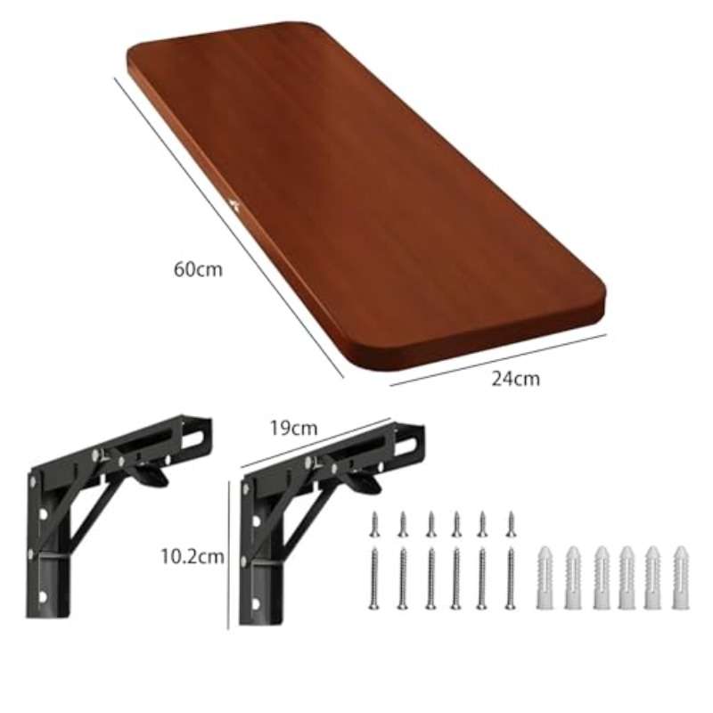 Folding Table Color Walnut Color