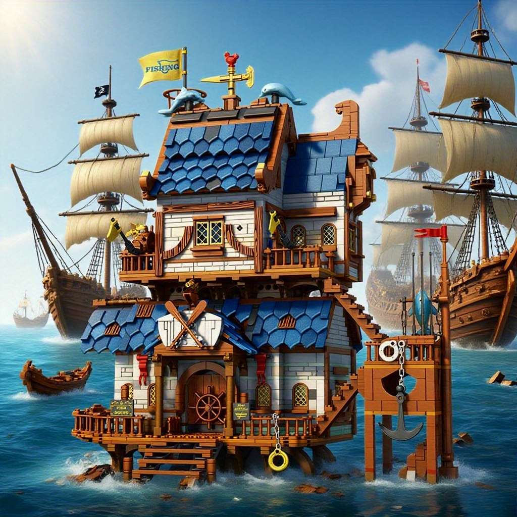 Building Toy Architectural Model Toy Set Model Zz 66007