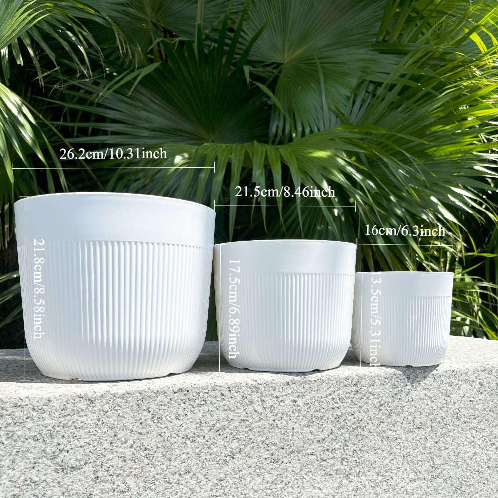 Flowerpot Size 16.0 Cm Quantity3Pack