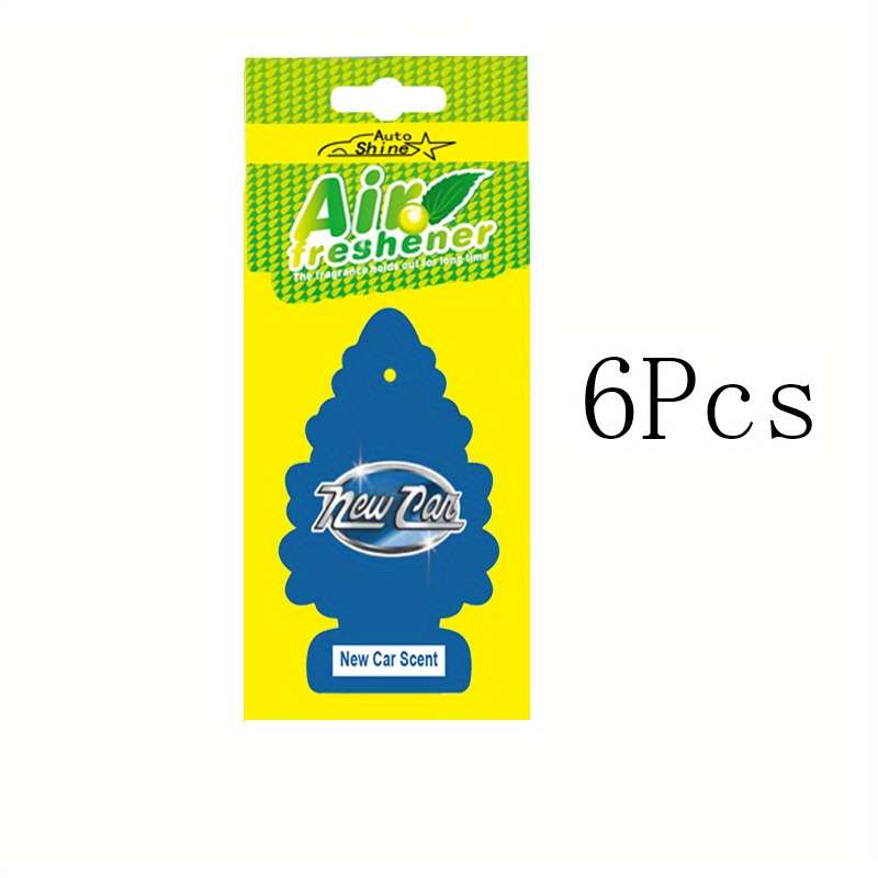 Car Aromatherapy Perfume Color Vanilla 6 Pcs