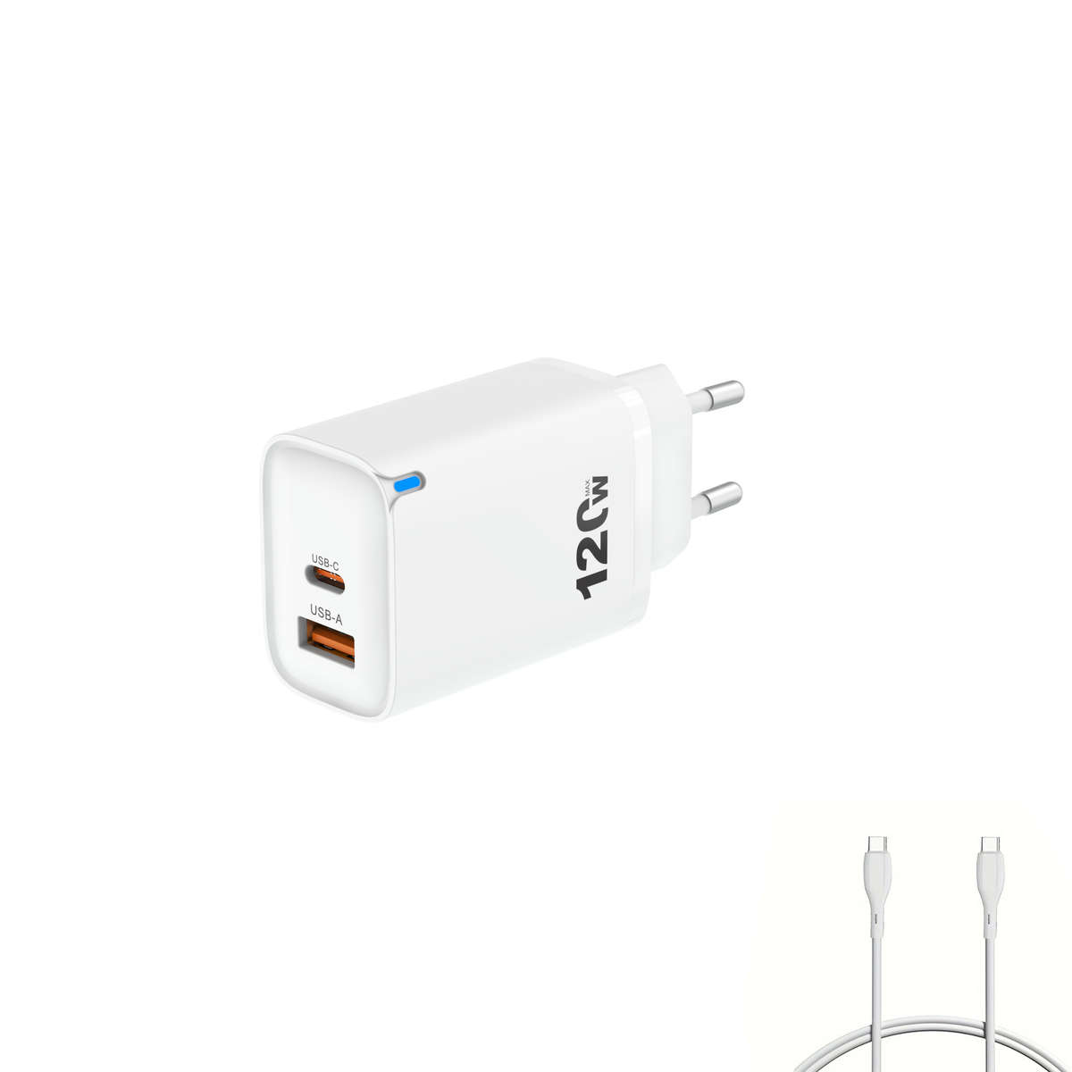 Charger Color White