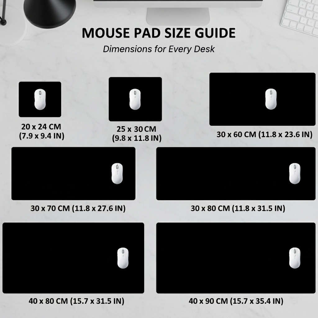 Mouse Pad Size 7.9*9.4In 20*24Cm