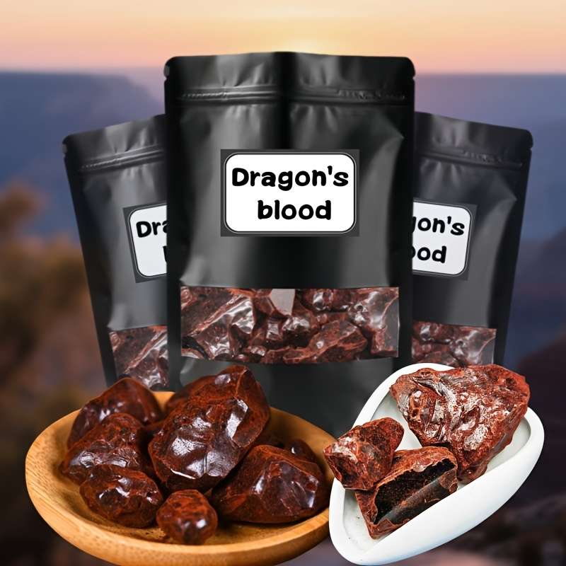 Exquisite Premium Natural Dragon 39 Blood Resin Incense Pure With Strong