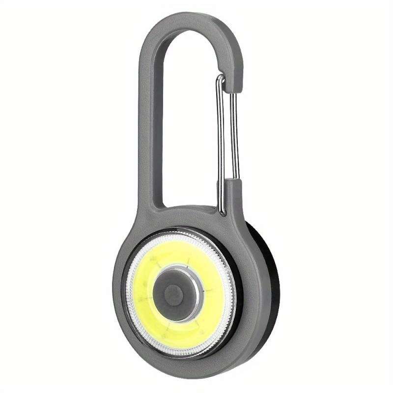 Efficient Led Flashlight Carabiner Keychain Modes Pocket Torch Professional