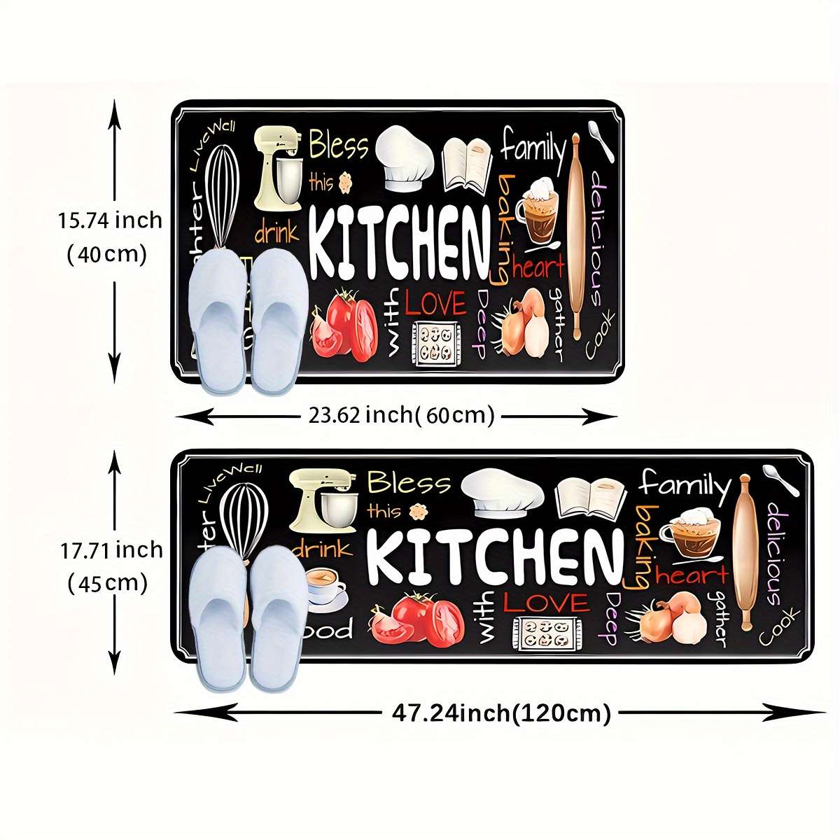 Floor Mats Size 40X60Cm