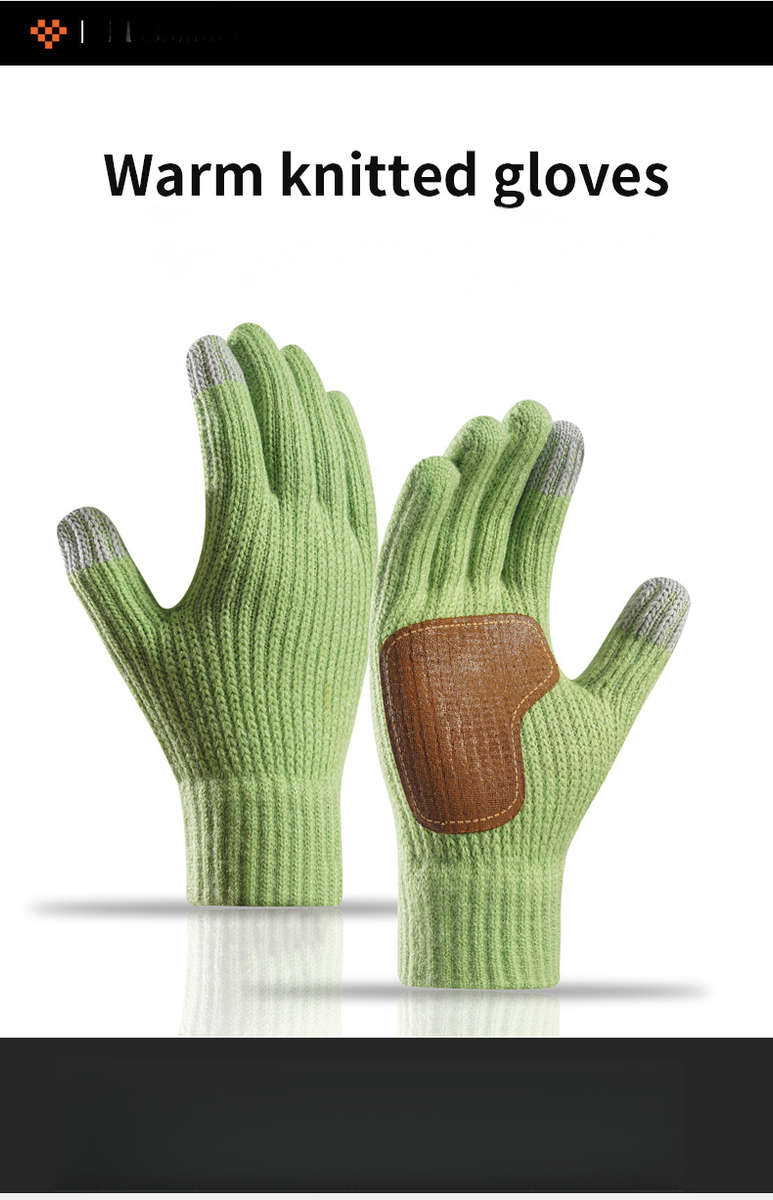 Gloves Color Orange