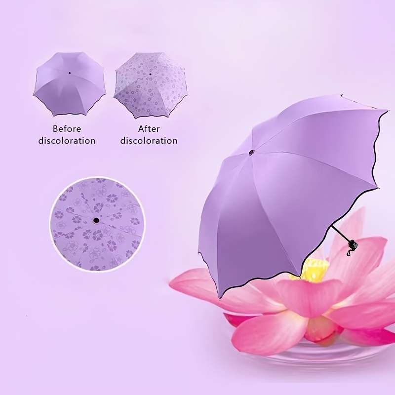 Umbrella Color 2Piece Set In Blue Umbrella And Storage Bag