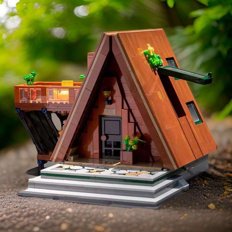 3D Model Desktop Ornaments Model Jd038 Stylelog Cabin