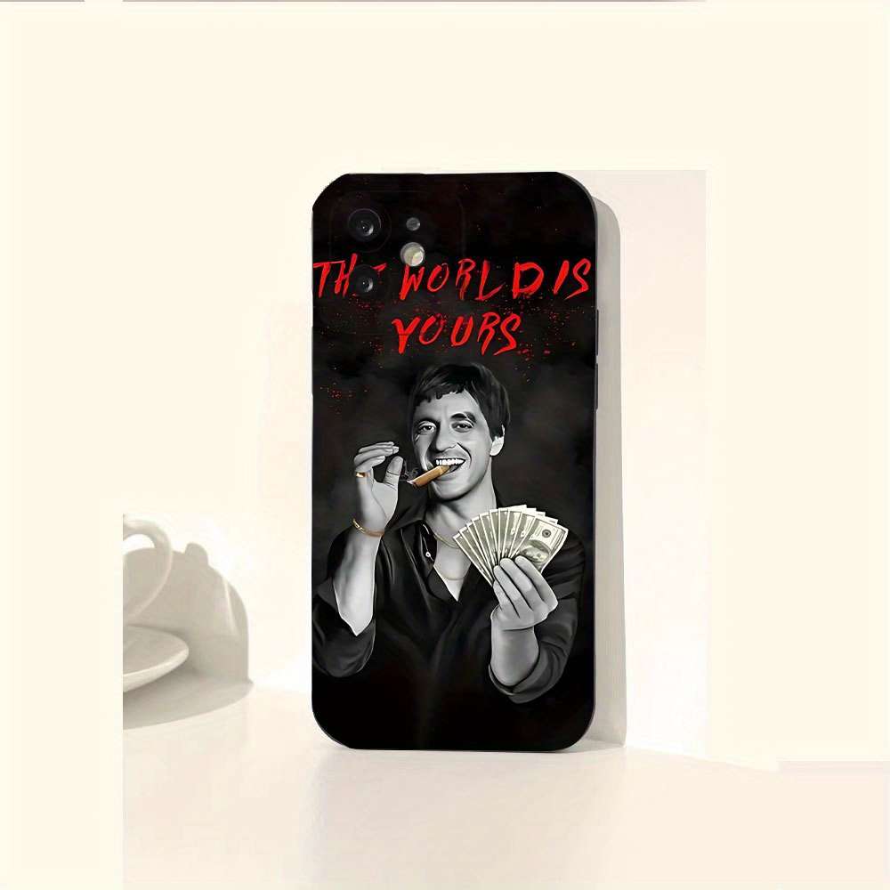 1Pc Black For iPhone 16e Creative Design Phone Case