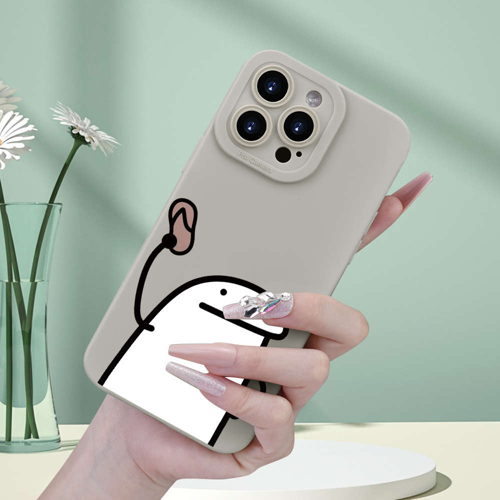 White For iPhone Phone Case