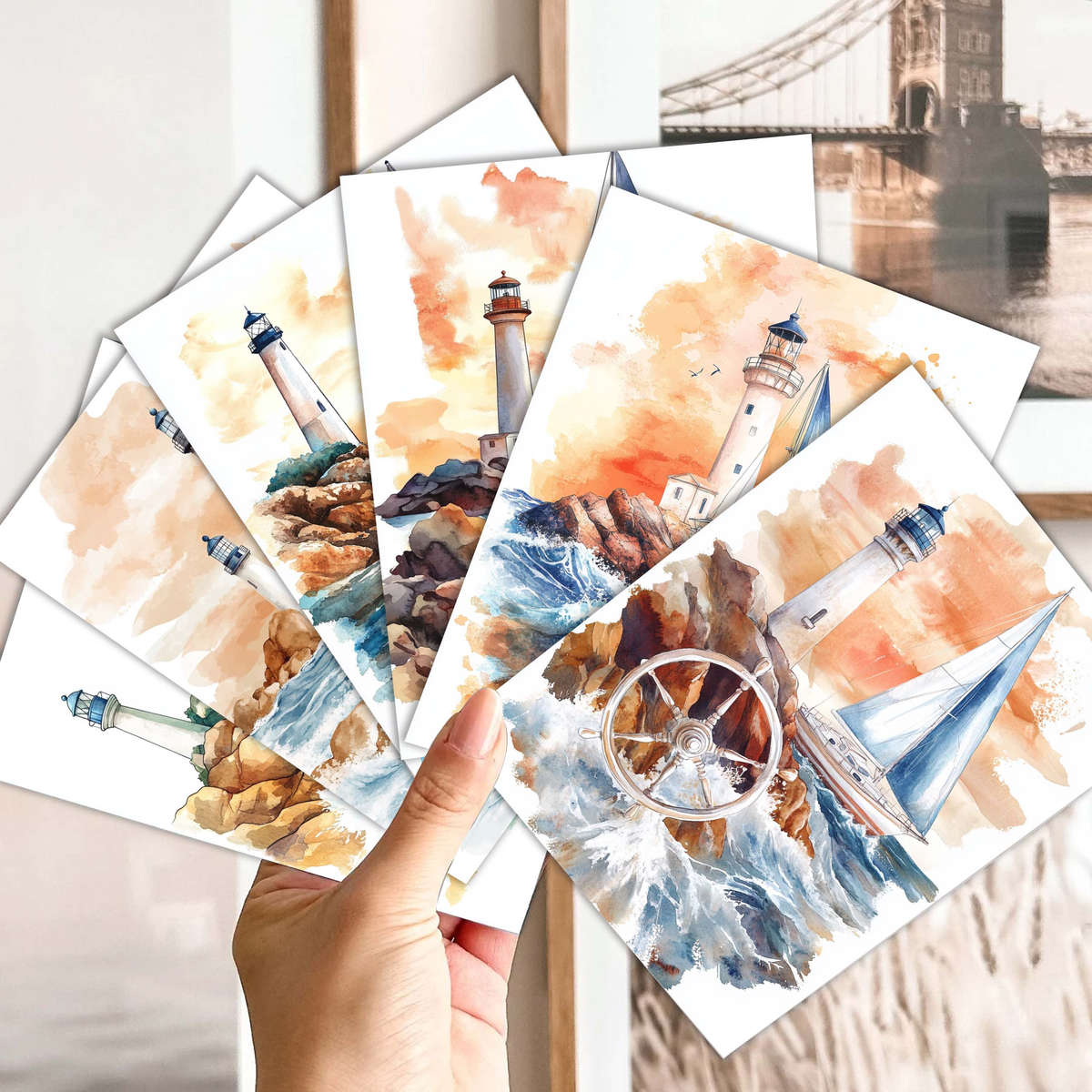 Greeting Cards Quantity 6Pcs