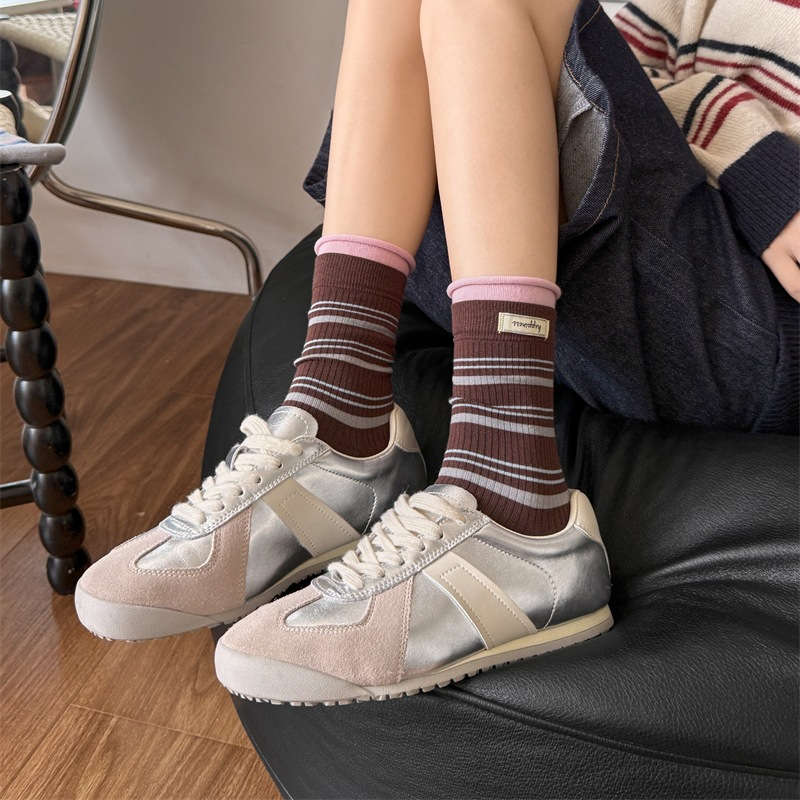 Women S Socks Color Mixed Color5 Pairs Size Asian Onesize