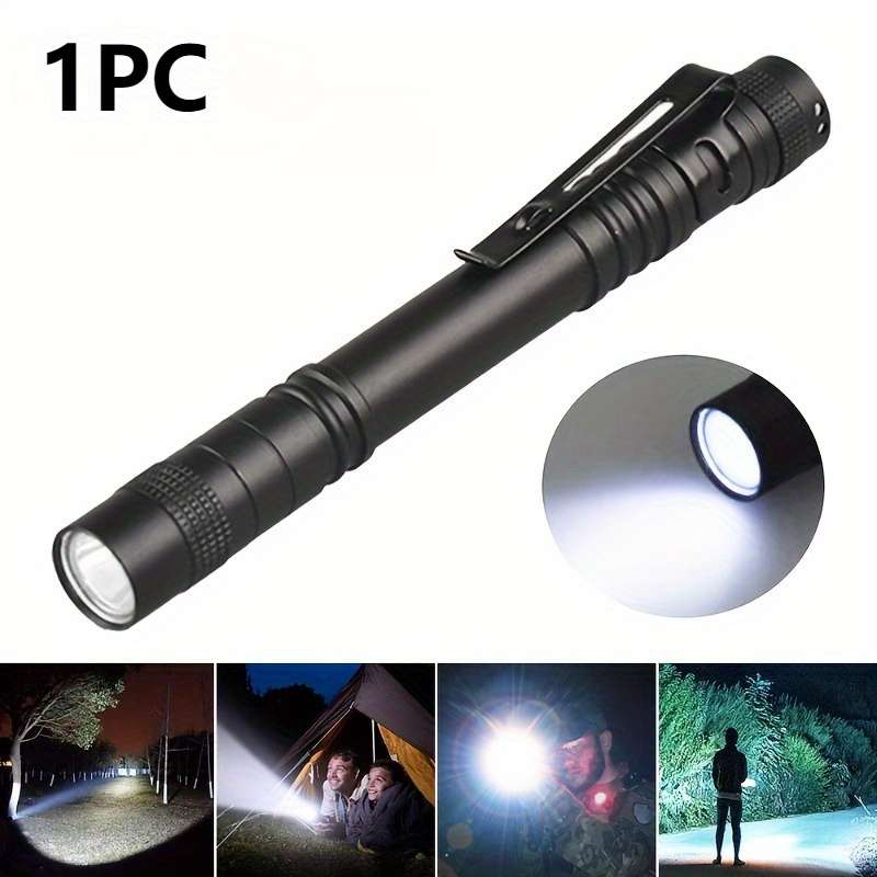 Portable Lamp Color White Light Led Pocket Flashlight Quantity 1Pc