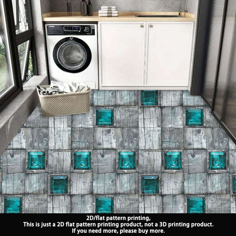 Self Adhesive Floor Stickers 11.81X11.81In30Cm