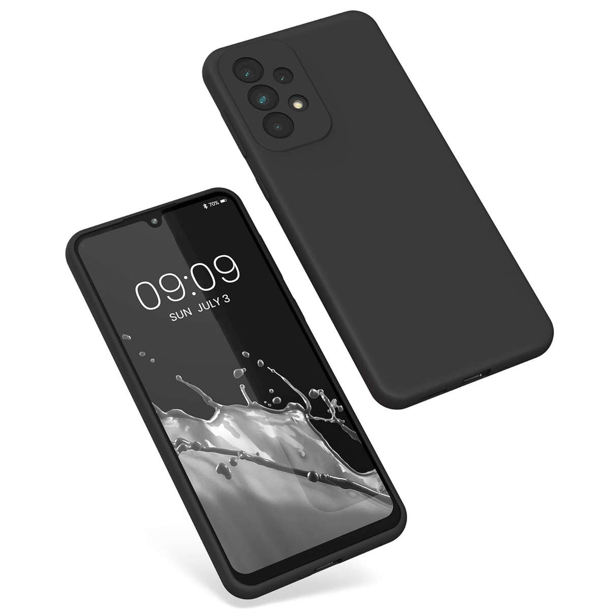 Phone Case Black Compatible Model Galaxy A33 5G