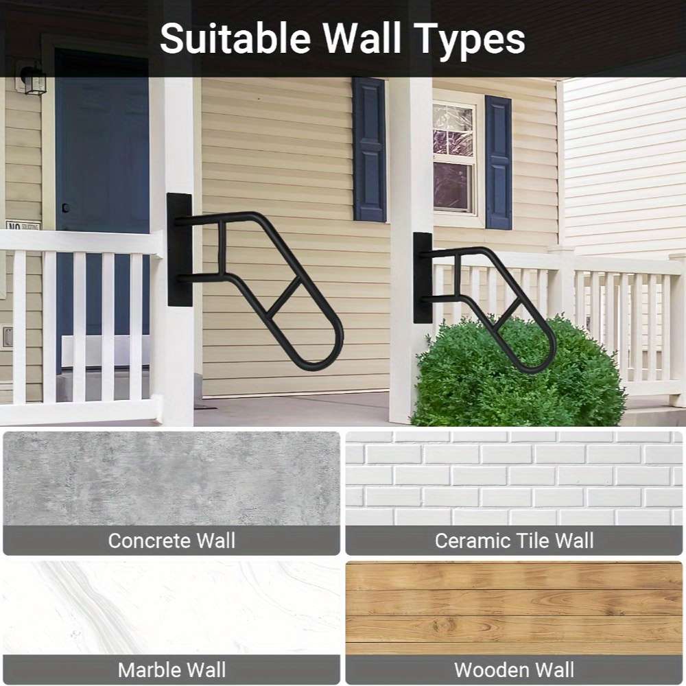 Handrail Size Black2 Packs