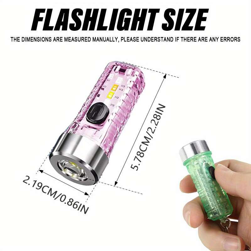 Durable 1Pc Usb Rechargeable Led Flashlight With Multi Daily Reliable Solution