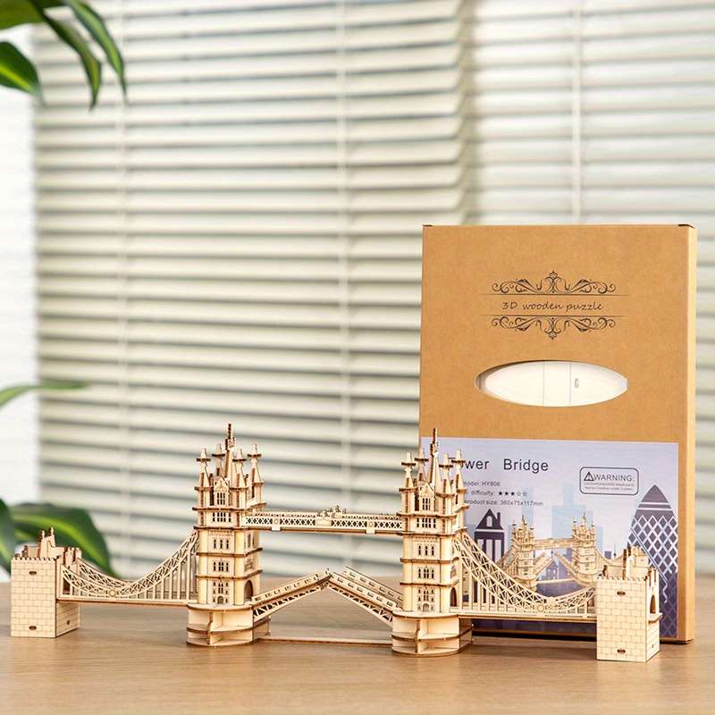 3D Building Model Puzzle Set Model Hy806