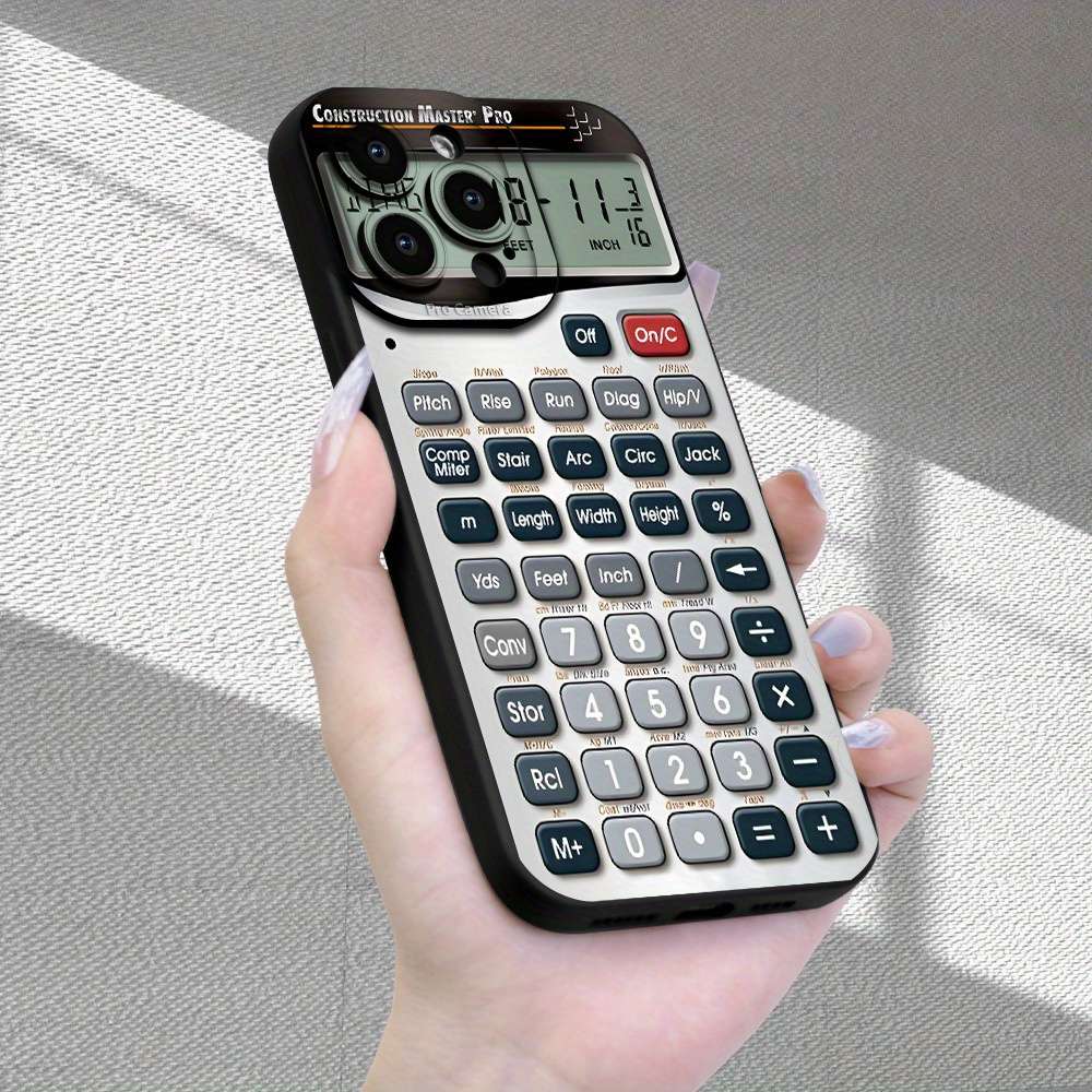 1Pc Black For iPhone 16 Pro Max Phone Case Phone Cover