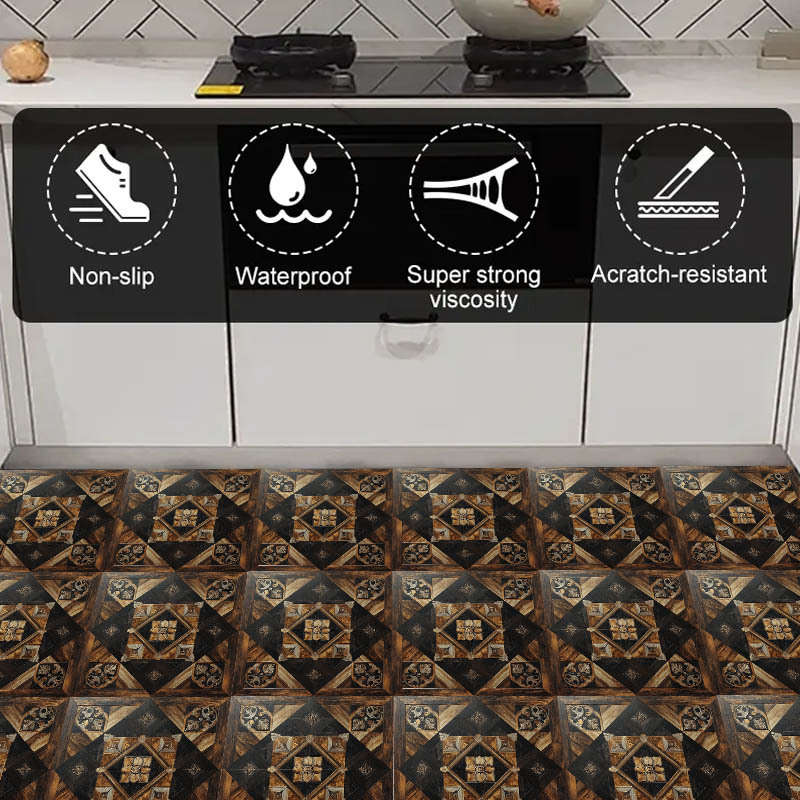 Self Adhesive Floor Stickers 11.81 X 11.81 In 30 Cm