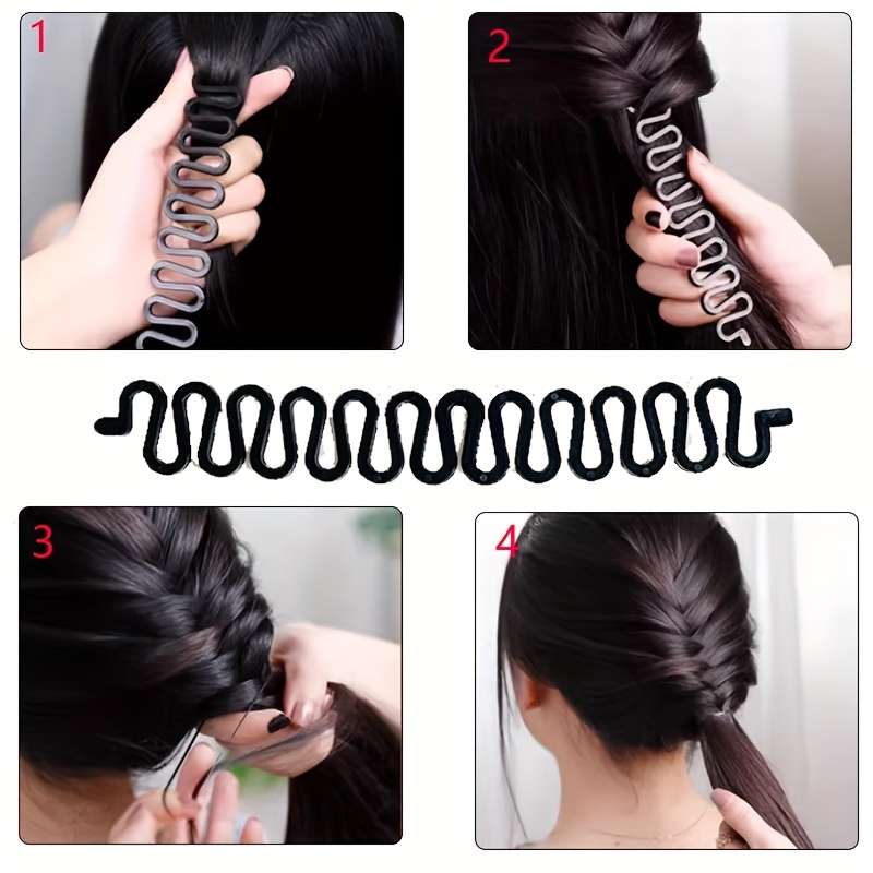 Hair Braiding Products Color Black Quantity7Pcs