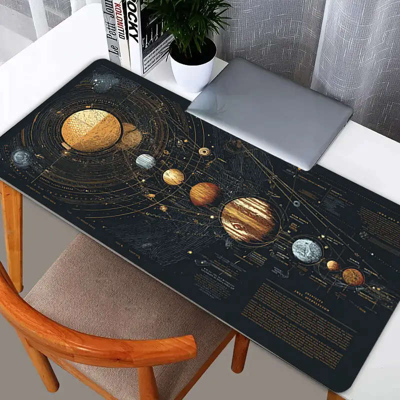 Exquisite MicroTextured Starry Universe Desk Planet Gaming For Office Desk
