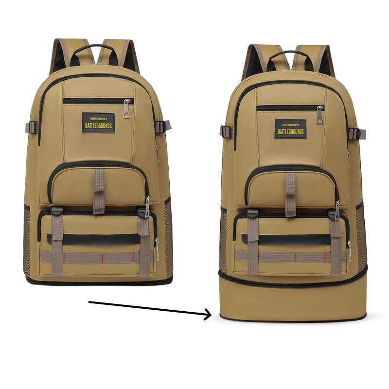 Men S Backpack Khaki 1