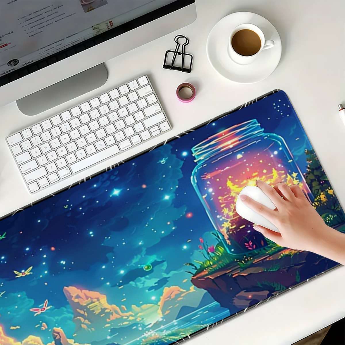 Mouse Pad Color 1Pc Size 15.8X35.43In