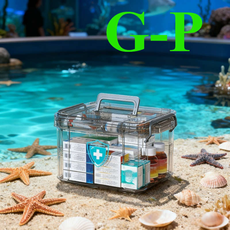 Antibacterial Box Large 2Layerfresh Green