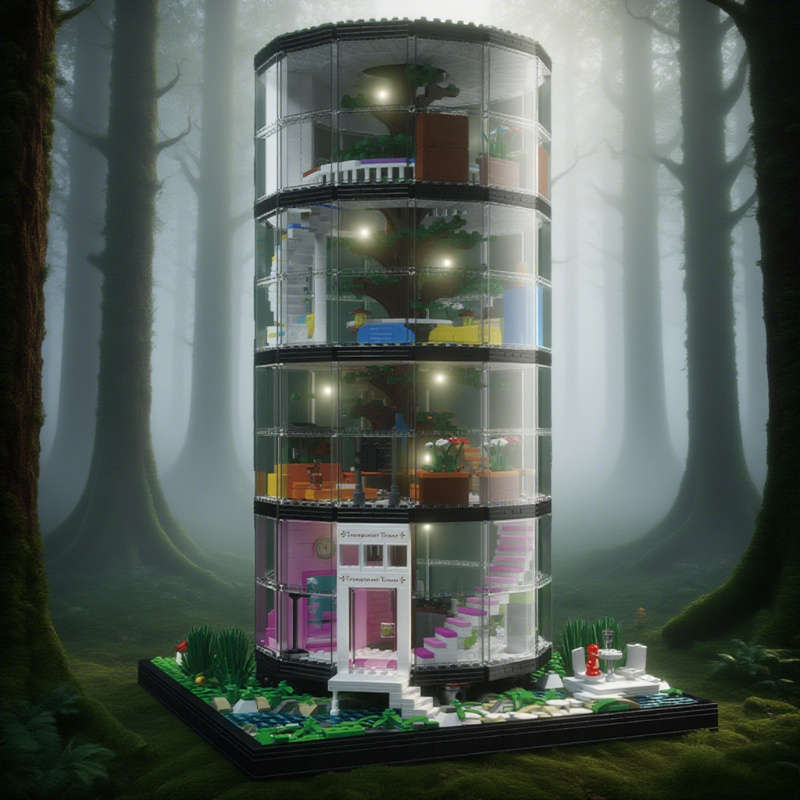 3D Building Model Puzzle Set Model Yx 16013