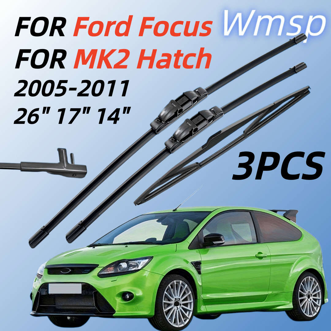 Windshield Wipers Model For Ford Focus 2 Hatchback
