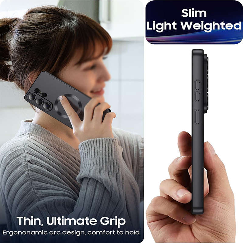 Phone Case Black Compatible Model Galaxy S22 5G