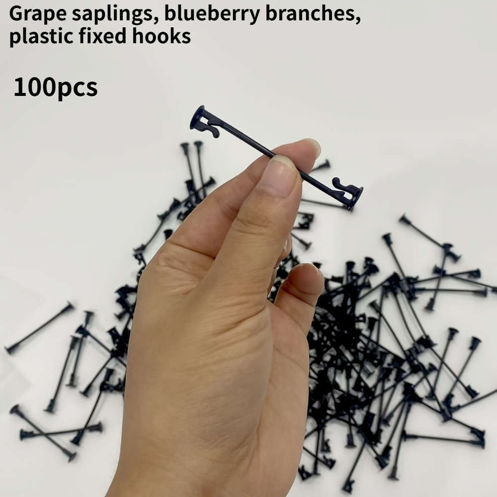 100Pcs Plastic Grape Vine Branch Hooks