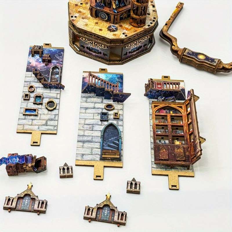 Building Toy Architectural Model Toy Set Model Starry Sky Guide