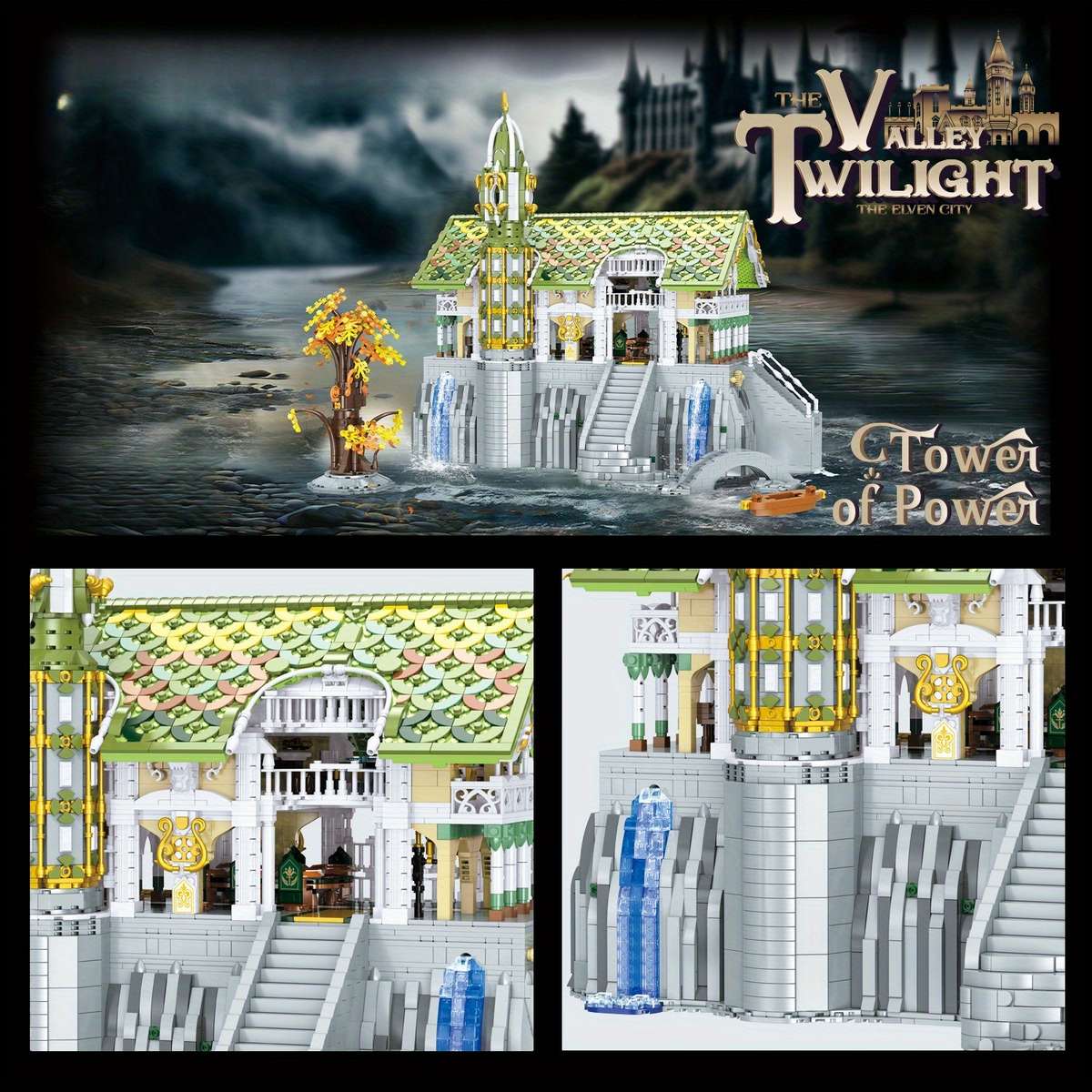 3D Building Model Puzzle Set Model Bk 33242