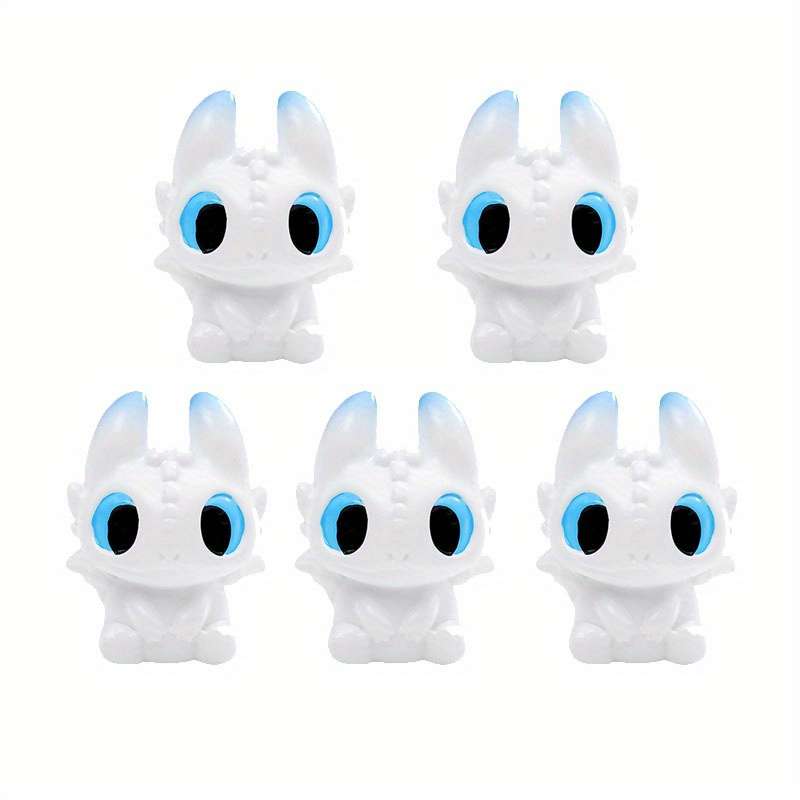 Car Interior Decor  5Pcs White