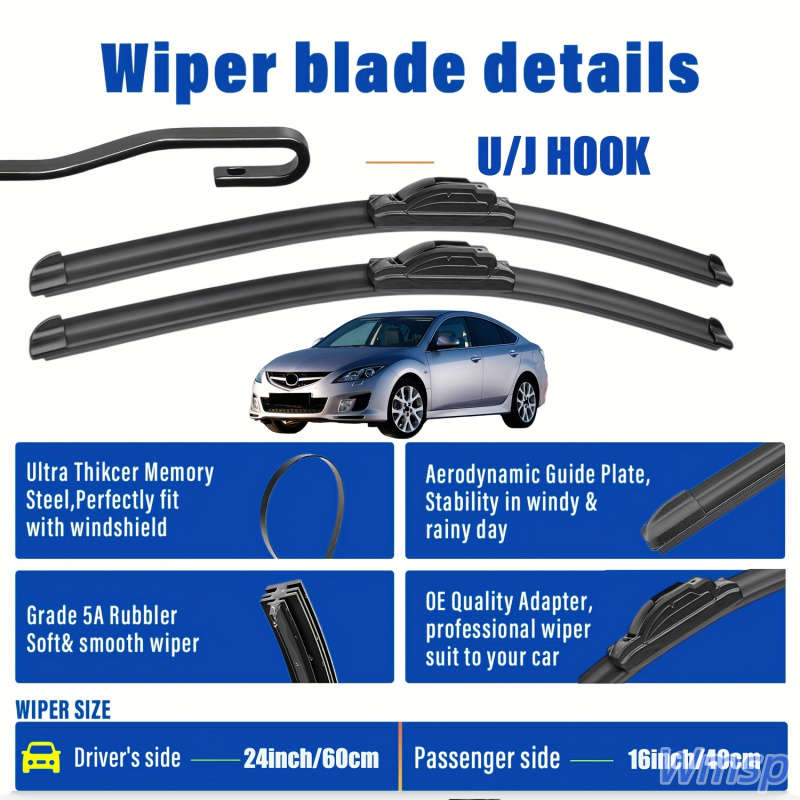 Windshield Wipers Model Mazda6 Gh1 Mk2