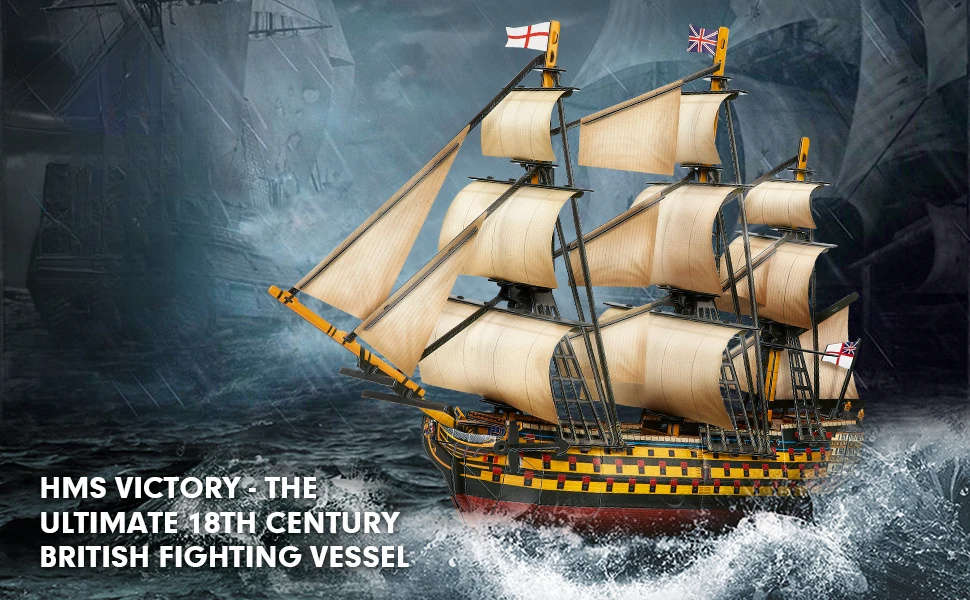 3D Jigsaw Puzzle Model Ship Items Hms Victory