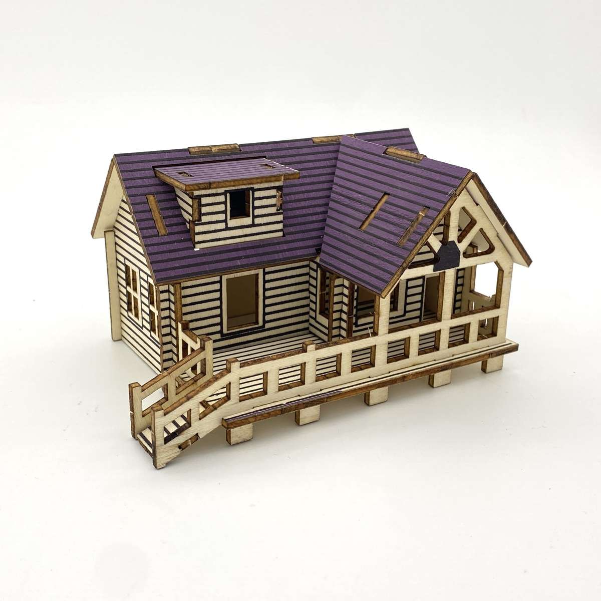 3D Building Model Puzzle Set