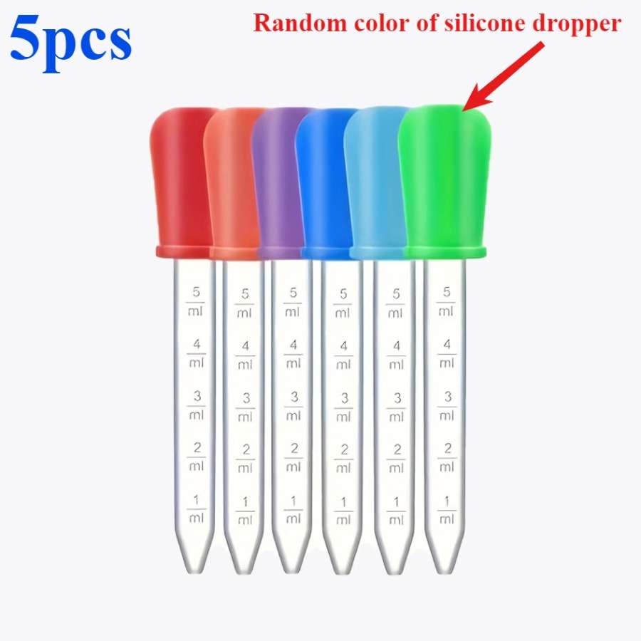 Measuring Cup Quantity 10Piece Set 5 Silicone Droppers