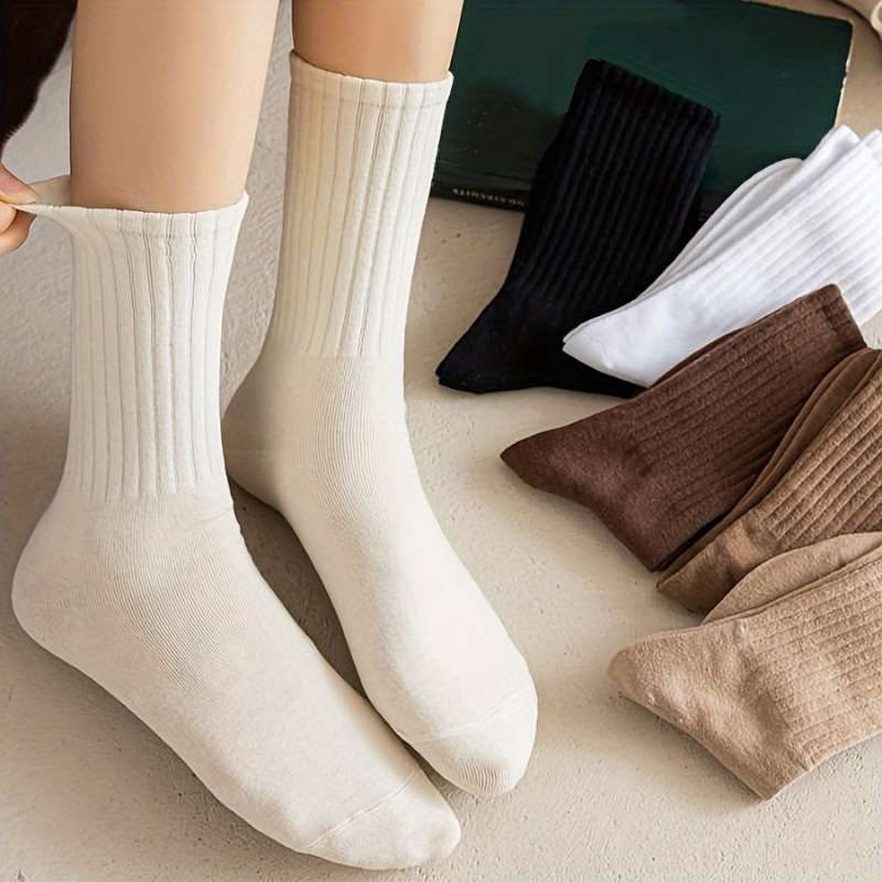 Women S Socks Color Randomcolor5Pairs Size Onesize