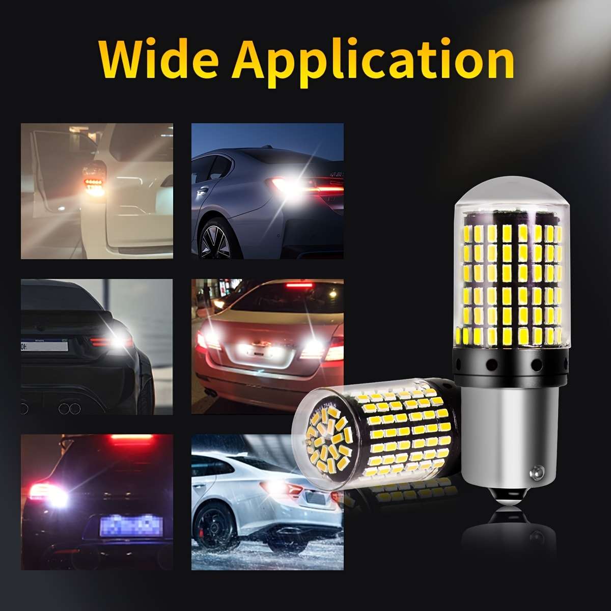 Car Lights Items 1157 Bay15D Red Quantity 4Pcs