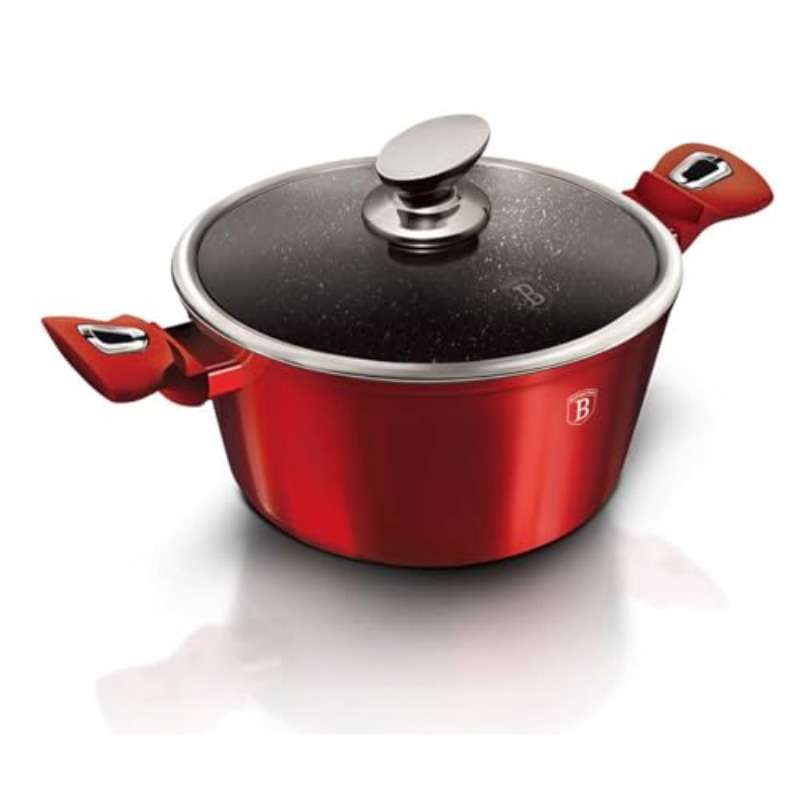 Cookware Pot Color Burgundy